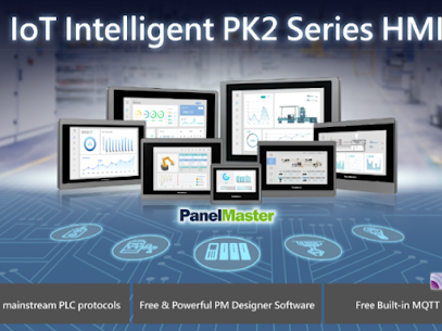 Thumbnail for Cermate PK2 series Ethernet HMI supports 500+ protocols & MQTT