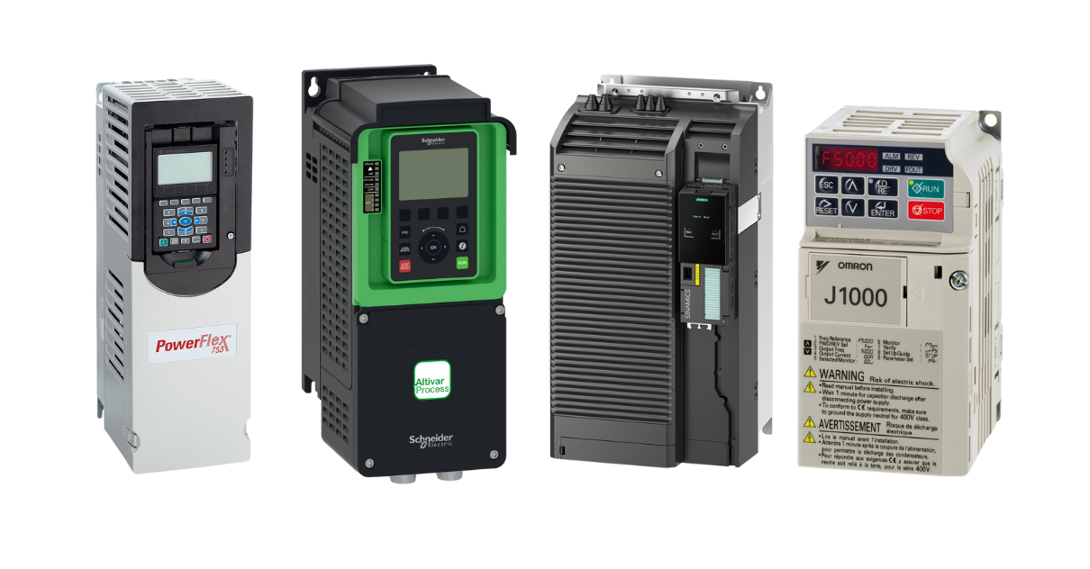 VF Drive product range collage